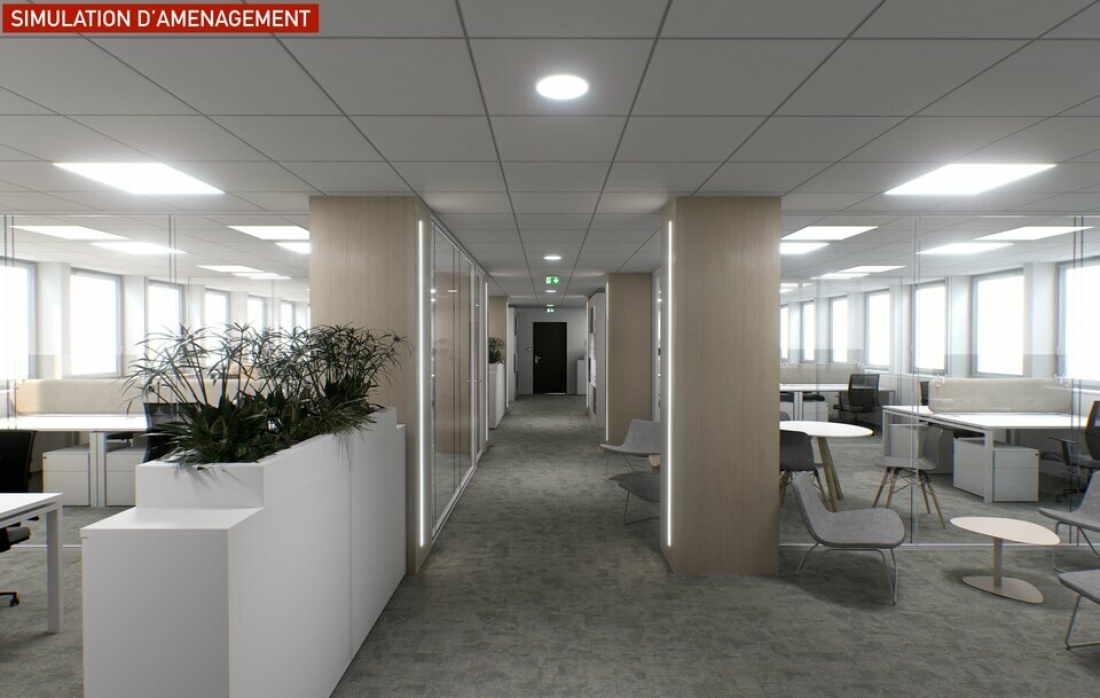 Photo 2 – location bureaux	PARIS (75020)