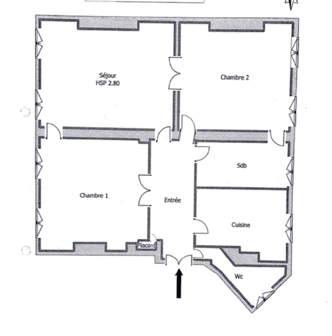 Plan 1 – location bureaux	PARIS (75002)