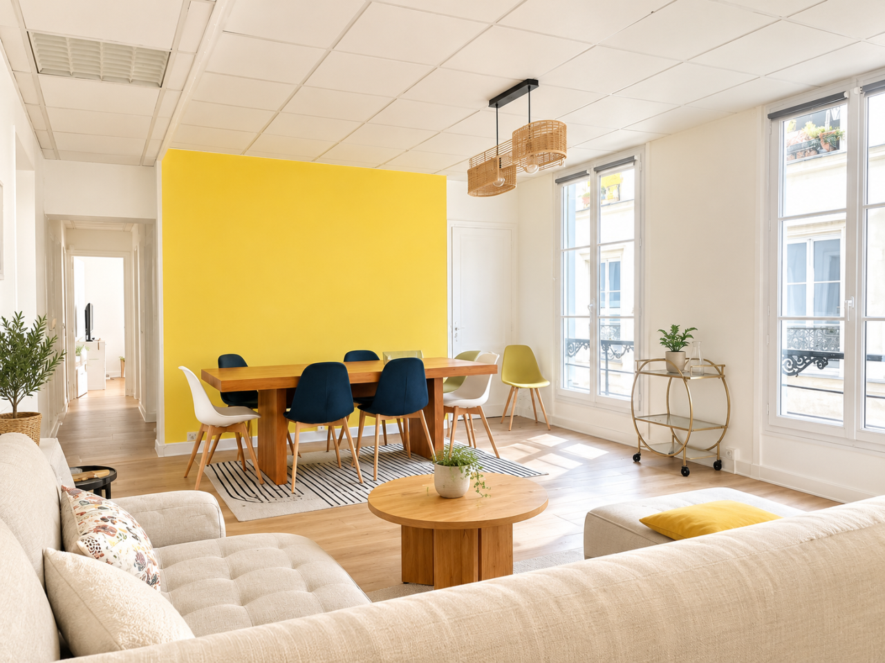 Location de 95 m² de bureaux – Paris 9e, Saint Lazare